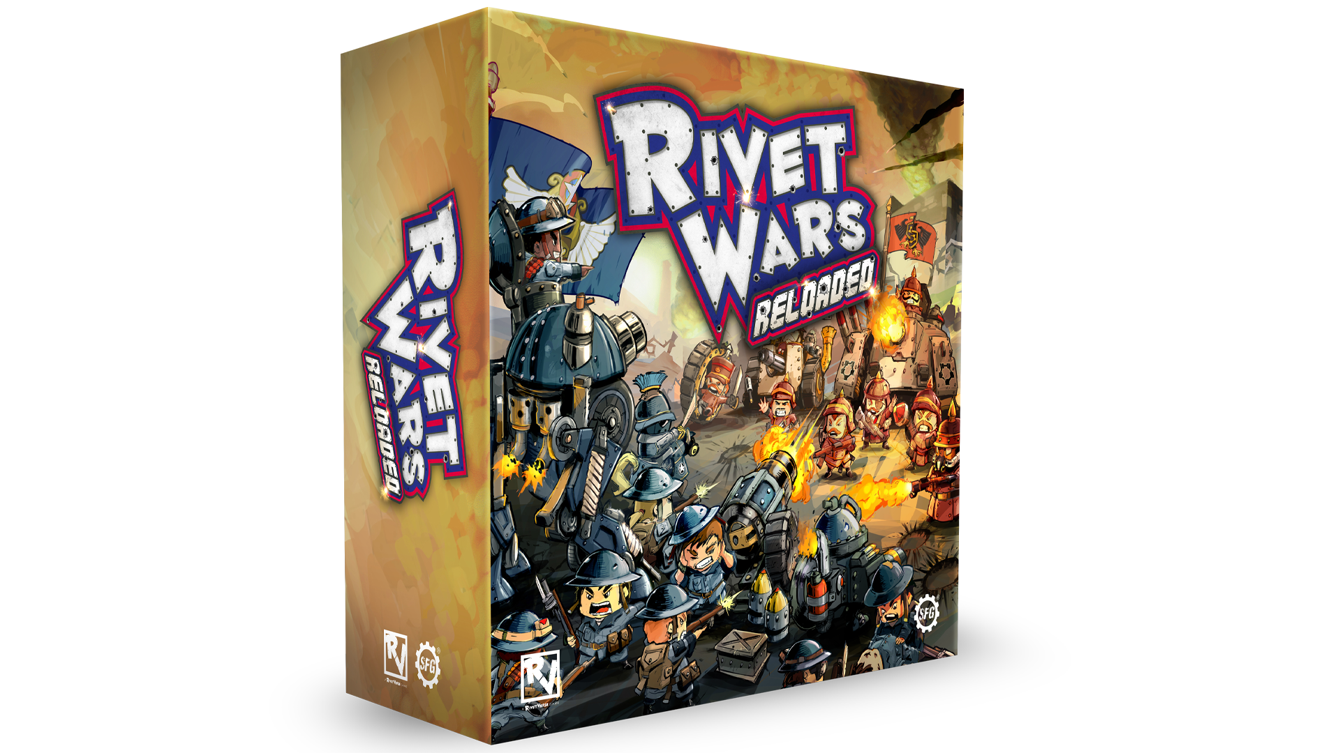 Rivet Wars Reloaded is like an Advance Wars board game here's how it